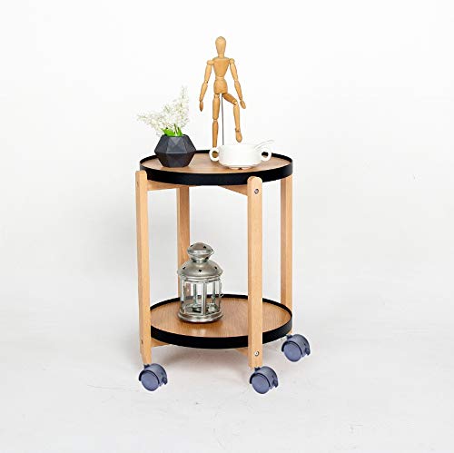 2 Inch Stem Casters With Brake, Swivel Caster Wheels Brake Locking Locks,Screwed Bolt 5/16"- 18 X 1", 4-Pack #TOP5