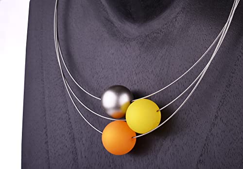 Adi Modeschmuck Mara Collana girocollo a 3 fili