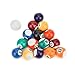 GUOQING Billardkugel 16 PC Tragbare 32mm Umweltfreundlich Harz Mini Kinder Billardkugel Spielzeug Billardtisch Billiard Training Ball