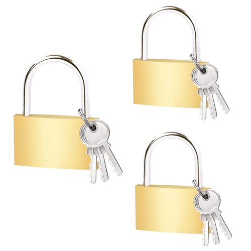 KEYRI 3 PCS Padlocks