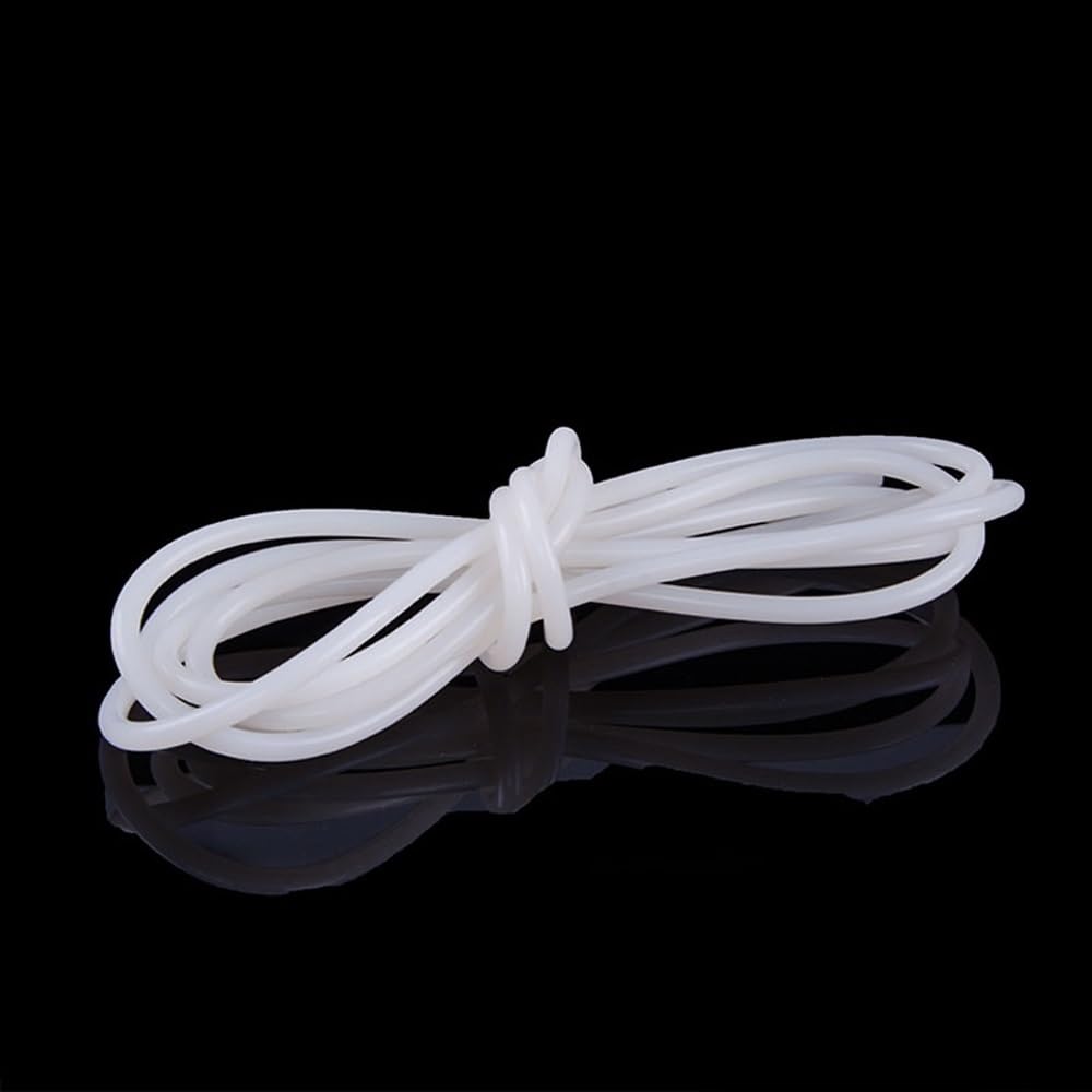 Striscia di guarnizione della porta Cavo in silicone solido bianco da 10 m, diametro 1 mm-25 mm, guarnizione in gomma piena, di tenuta stagna, striscia in, pz