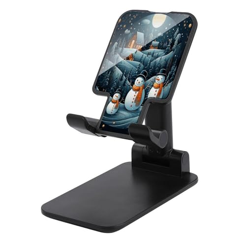 Support téléphone portable bureau pliable réglable Père Noël design pour smartphone