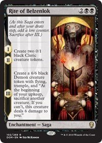 Rite of Belzenlok - Dominaria