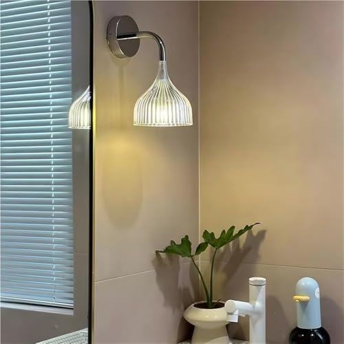 Aplique de pared retro y creativo para dormitorio o mesita de noche en salon 3