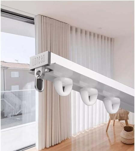Tringle à rideau de séparation intégrée 7ft pour plafond