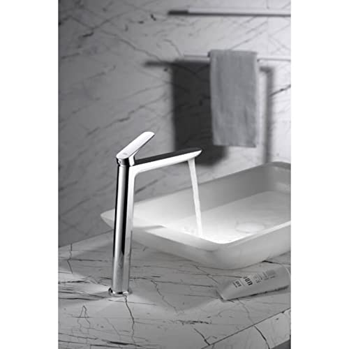 Grifo lavabo caño alto monomando cromado Bélgica Imex BDZ044-3 (GRIFO BDZ044-3)
