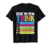 Anti Bullying Shirts Men Women Kids Before You Speak Think T-Shirt