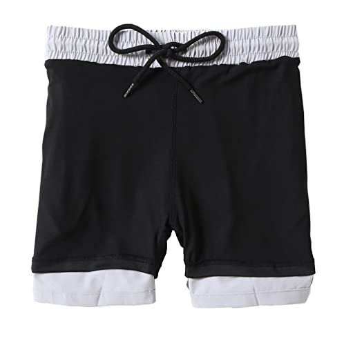 IRELIA Boys Box Brief Liner Compression Mesh Athletic Shorts Pocket Kids Quick Dry Active Sports Shorts with Reflective Strip Light Gray 14-16 - image 5