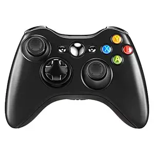 Crifeir Wireless Controller for Xbox 360(Black)