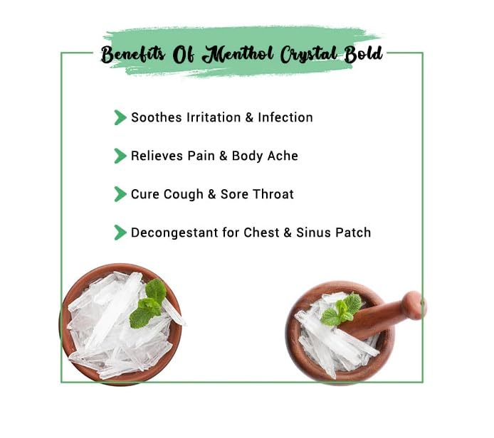 Image of Organic Menthol Crystals Use For Personal Care.(1 Kg)