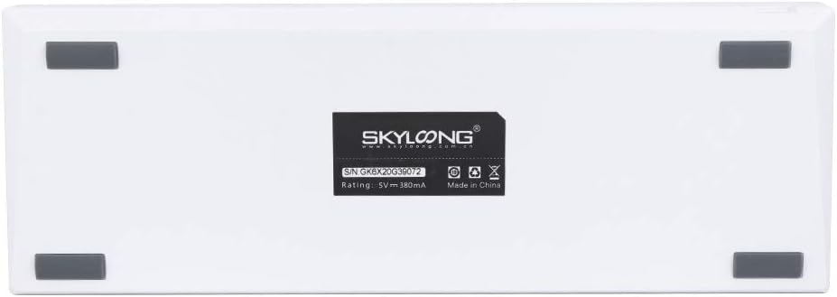 Get Discount Offer EPOMAKER GK61X RGB Hotswap Custom DIY Kit for 60% Keyboard, PCB Mounting Plate Case (GK61X White)