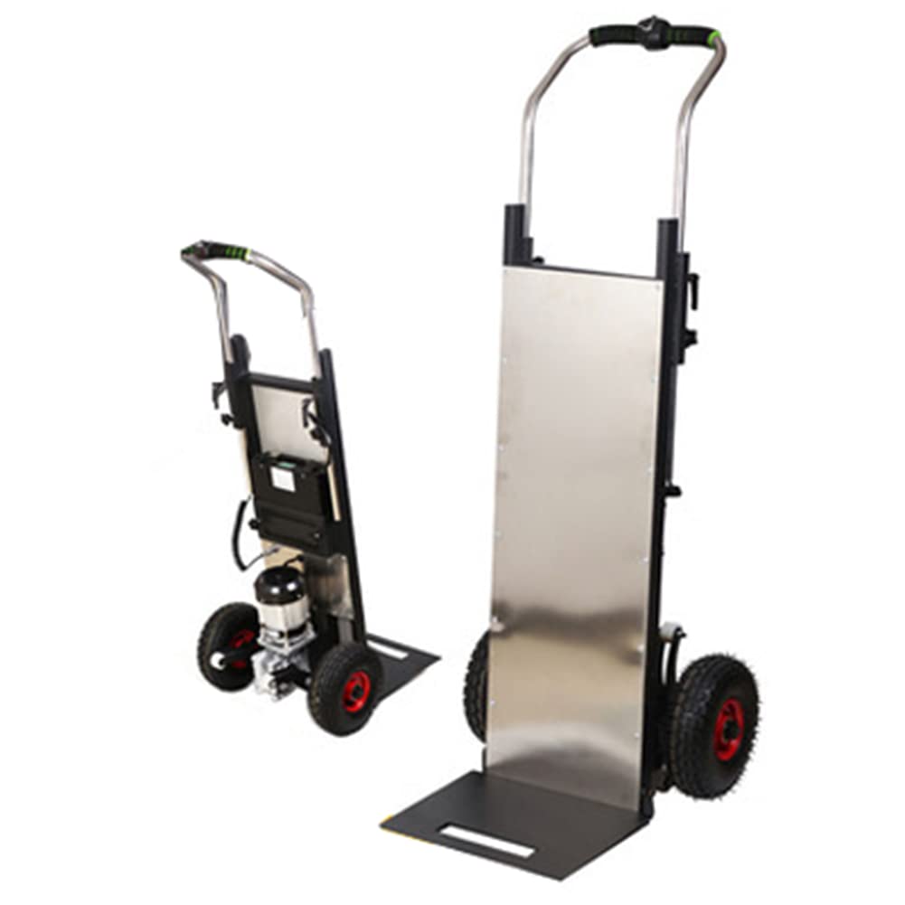 MJYT Electric Stair Climbing 30AH 650W Powered Transport Stair Climber with 3 Speed Adjust for Upstairs and Downstairs Moveing