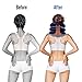 Ohuhu Neck Traction Neck Cervical Traction Collar Device for Neck Shoulder Back Head Pain Relief Inflatable Spine Alignment Pillow, Dark Blue