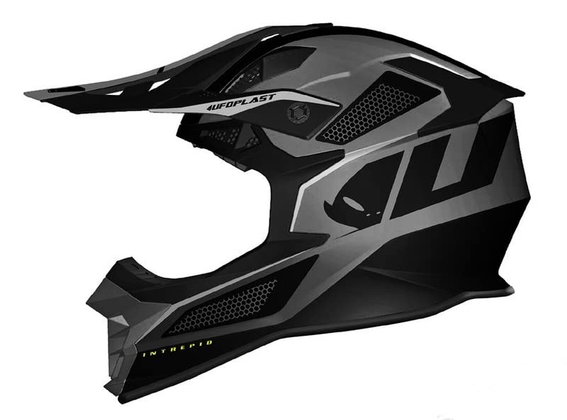 UFO Casco Intrepid - Nero Matte