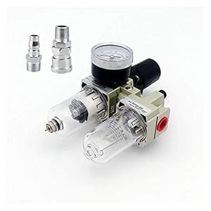 Luchtfilterregelaar AC2010-02 Handmatige drainage Supply Air Pump Compressor Filter Vocht Pneumatische Drukregelaar Olie…