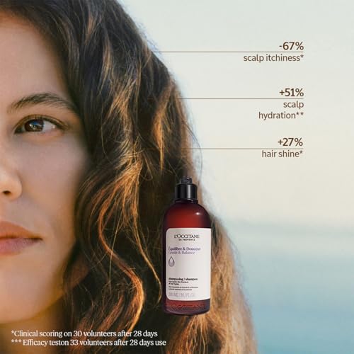 Image of L'Occitane Gentle & Balance Micellar Shampoo | Silicone Free| All Hair Types (Pack of 2)