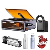 Creality Falcon A1 Pro 20W Incisore Laser con AP1 Filtro Fumi e Rotary Roller Pro, Macchina da Incisione e Taglio Laser Chiusa con Touchscreen, Autofocus, Fotocamera HD e Controllo App