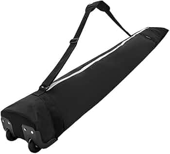 blp スキー スノーボード兼用バッグ 170cm キャスター付き Amazon.co.jp: キャスター付スキー板バッグ 【ブラック】 全長