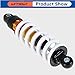 GXYWADY 10.5 Motorcycle Universal Rear Shock Absorber Suspension Replacement for 110cc 125cc Pit Bike 270mm White