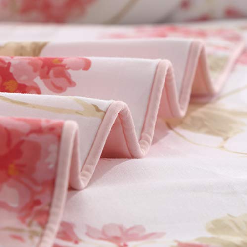 Housse de couette douce de style shabby chic en pur coton premium - 4