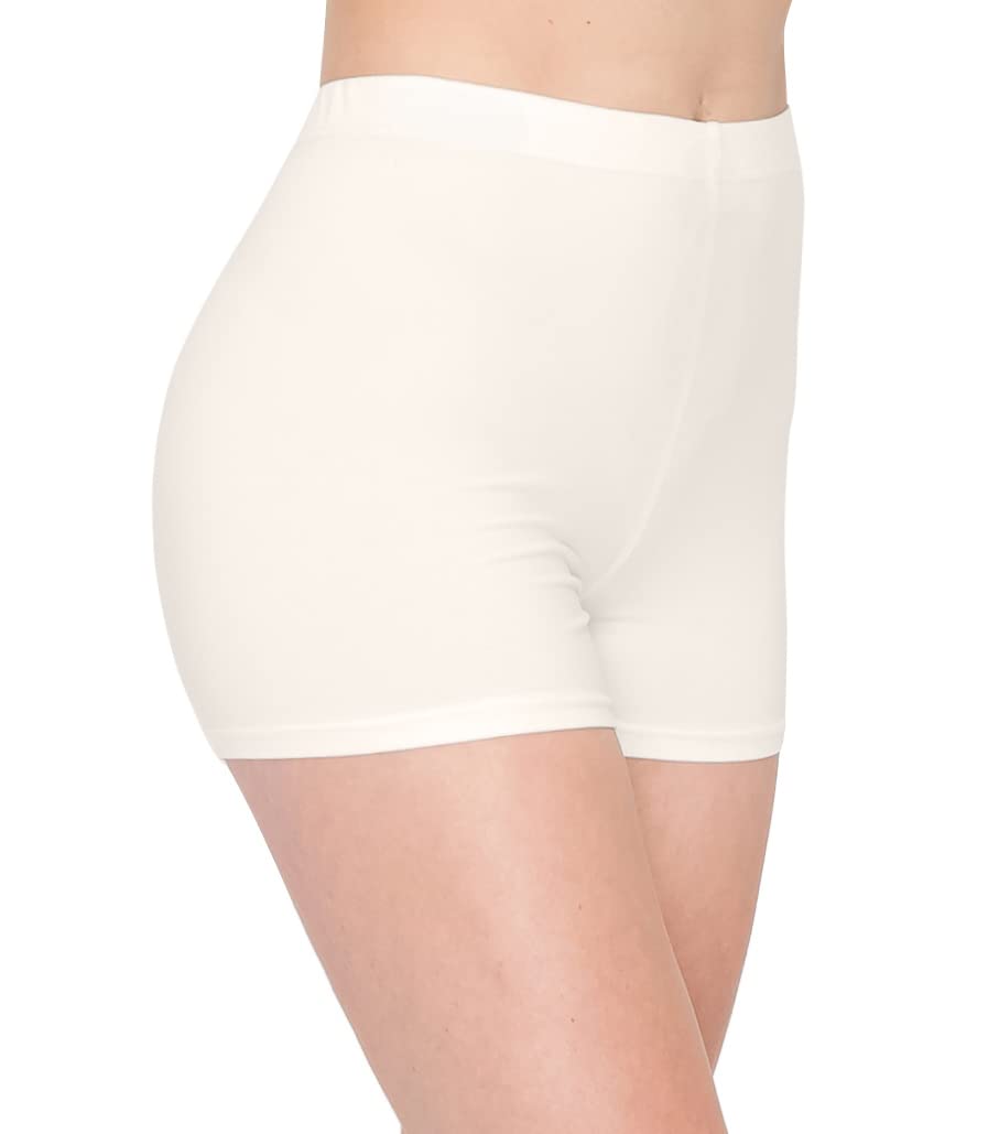 ALWAYS Faux Leather Shorts - High Waist Active Stretch Yoga Short Pants for Women