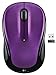 Logitech Wireless Mouse M325 with Designed-for-Web Scrolling - Vivid Violet (910-003120)