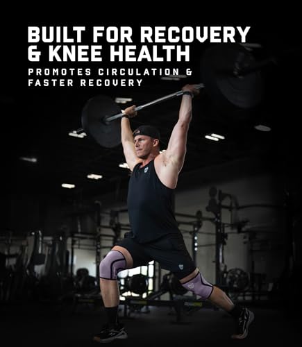 Image of Gymreapers 5MM Knee Sleeves for Weightlifting, Squats, Powerlifting, and Functional Training - Compression Knee Support for Men & Women - Joint Protection & Recovery - Pair