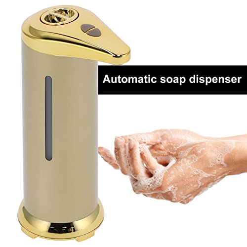 Image of Soap Dispenser 250Ml Dispensing Soap Dispensing Machine Lotion Dispensers Countertop Soap Dispensers (Gold)