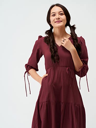 Image of AASK Women Fit and Flare Dress
