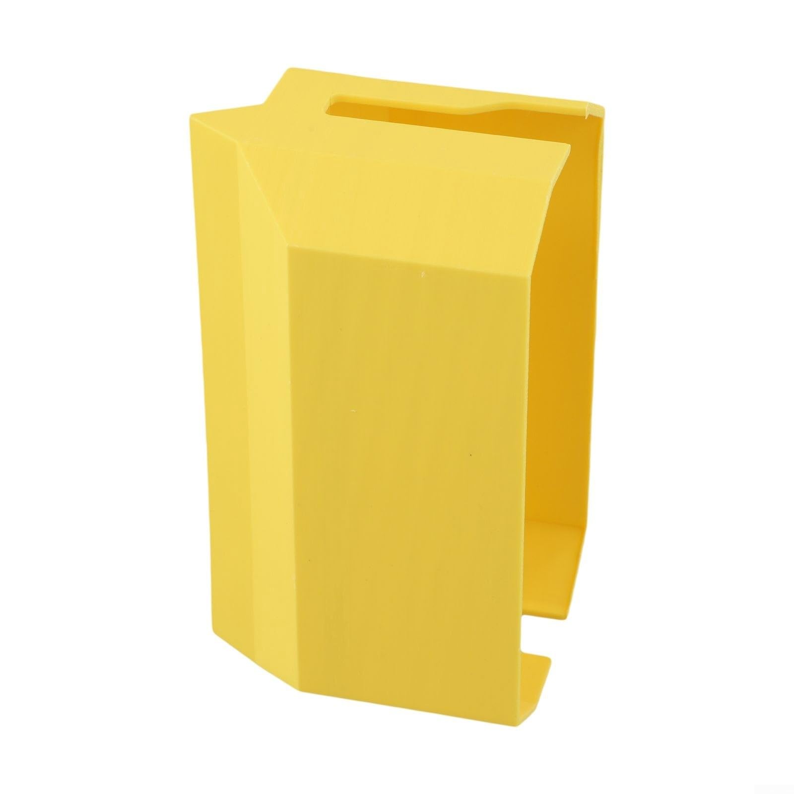 Pulitore per rulli di vernice da 9 pollici, lavaggio rapido con adattatore girevole per schiuma e microfibra, robusto strumento in plastica per risparmiare acqua, giallo