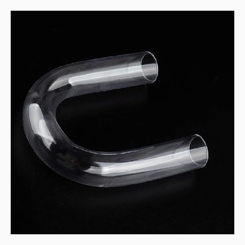 Clear Acrylic Pipe U Shape Connector for Aquarium Fish Tank Water Supply Tube Garden Supplies Home DIY Transparent Plastic O.D 20 to 32mm(Outer Dia 20mm)