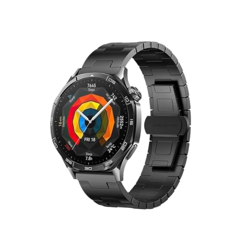 [LOKLNEYK] ɓKHuawei Watch GT5 Pro/ GT4 /GT3/ 4 /4 ProɓK22mm`^oh(Black,For Huawei Watch 4 4 Pro)