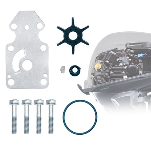 Image of Outboard Water Pump Repair Kits for Yamaha 9.9 15 HP Outboard Engine Sierra 18-3433 63V-W0078-01