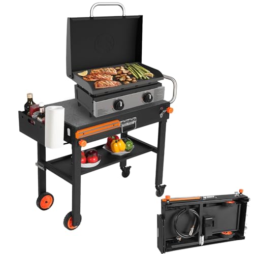 Grill Table Stand Cart for Blackstone Griddle - Universal Foldable