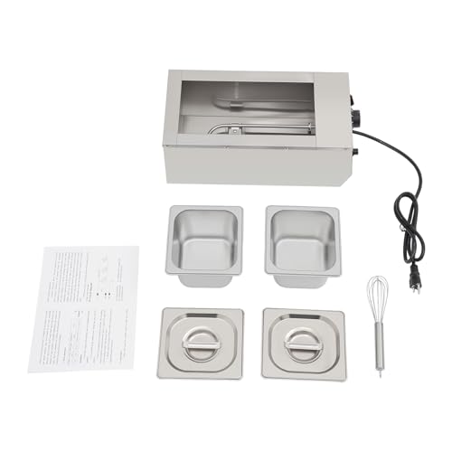 Máquina para Temperar Chocolate Eléctrica Comercial 6L Acero Inox miniatura 4