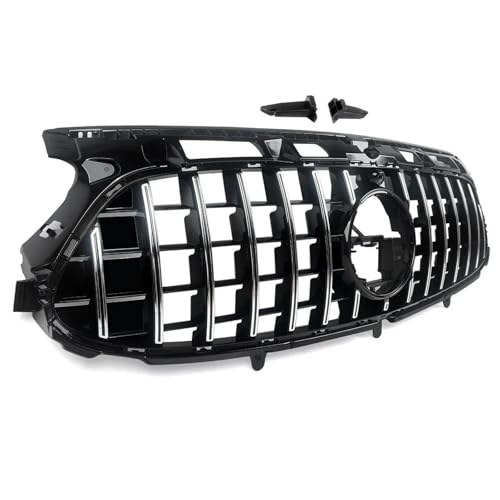 Calandre Avant Mercedes H247 GLA Remplacement GT R Style Chrome Noir 2020-2023