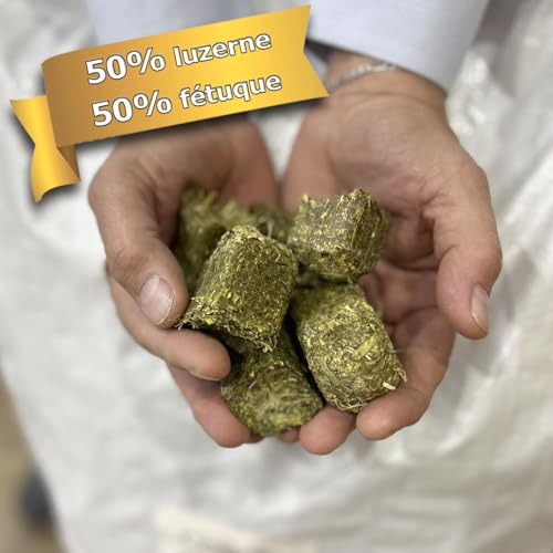 Costalfa Equilibre 20 kg, 3 x 20 kg, Pferdefutter, Nahrung für Pferde, Mischung aus Luzerne und Schwingelheu, Hochfutter für Pferde, stärkt das Immunsystem