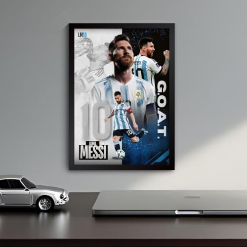 Image of Funk You Store Poster | Framed F1 Car A4 Sized (31 x 23 cm) | F1 Poster | n Car Posters for Wall, Gift for Boys, Formula 1 Frames | Formula 1 Frame (Messi Argentina)