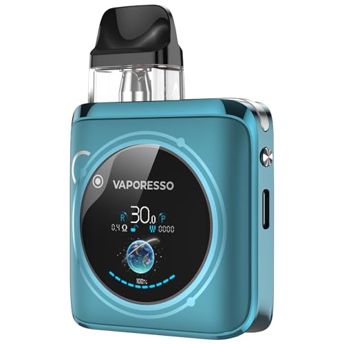 Vaporesso Xros 4 Nano Kit | Auto aspiration/bouton poussoir activation Pod vape batterie 1350mah intégrée, écran 1.3 TFT, 3ml Xros cartouche MTL et RDL...