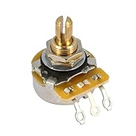 1000K (1 meg) knurled shaft potentiometer ± 9% tolerance bushing 3/8-32 threads 3/8 in. bushing height, requires 3/8 in. mounting hole. Log (audio) taper