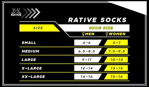 Image of RATIVE Anti Slip Non Skid Barre Yoga Hospital Pilates Socks with Grips for Women Men