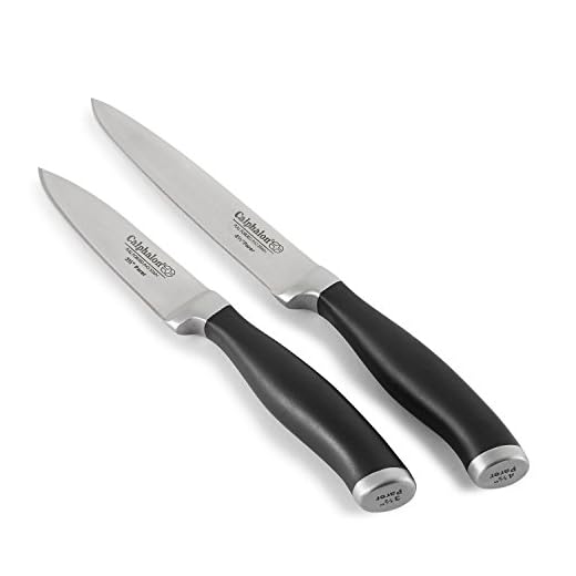 Calphalon Contemporary 2 Piece Paring Knife Set, Black