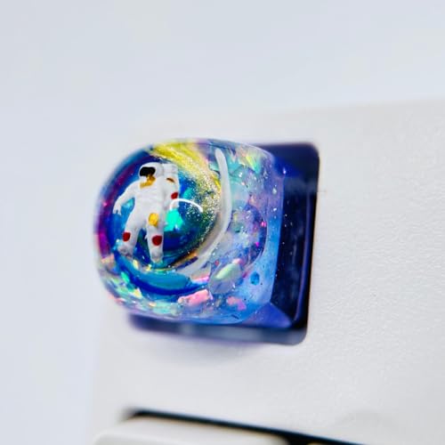 Image of Custom Keycap Astronaut Keycap for MX Mechanical Keyboard Unique Gifts for Friend - 4