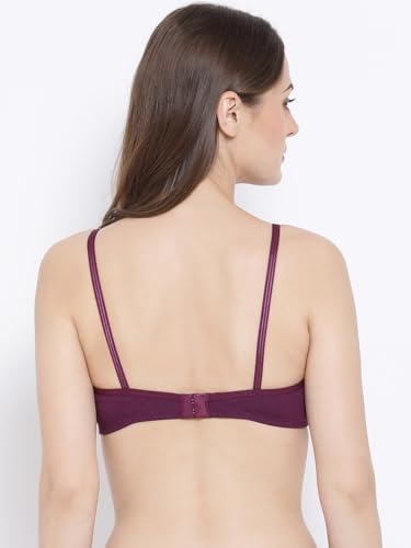 Image of Softline Women's Cotton Rich Wire-Free Full Coverage Bra Combo | Non-Padded | Fancy Lace Design | Pack of 2