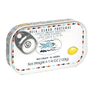 Bela-olhao Sardines In Lemon Sauce - 4.25 Oz - Case Of 12 by Bela-Olhao Sardines