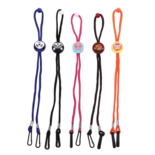 IWOWHERO 5pcs Glasses Rope Lanyard Eyeglass Strap Mask Rope Mask Holder Mask Holder Rope Eyeglass Holder Mask Hanger Safety Mask Holder Mask Strap Eyeglass Hanger Nylon