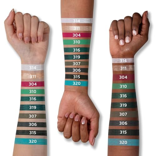 BROOKLIN IMPALA | Waterproof Eyeliner Cyber Pencil color 310 light green matte | EYELINER WATERPROOF | Eye eyeliner with creamy and soft texture | Easy application | Long duration - Image 7