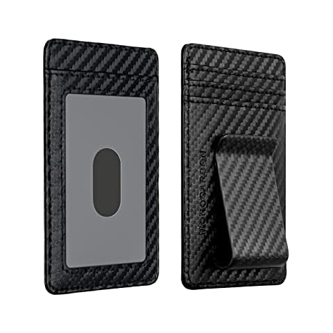 MONOCARBON Carbon Fiber Money Clip Cover