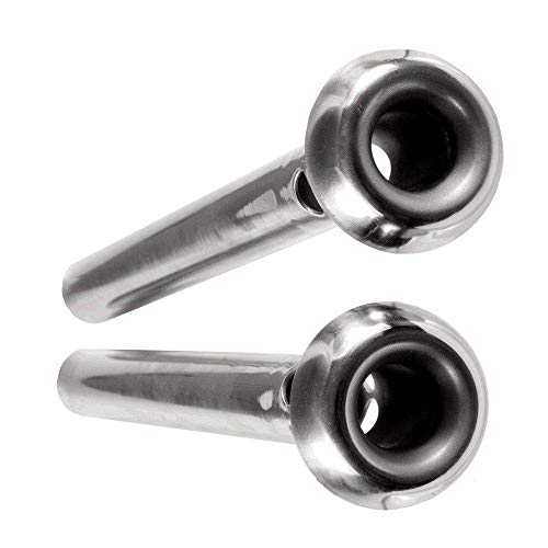 Contento 4028126235478 Edelstahl-Bierkühler Chiller Stainless Steel And Silicone Beer Cooling Sticks, One Size, Silver #TOP3