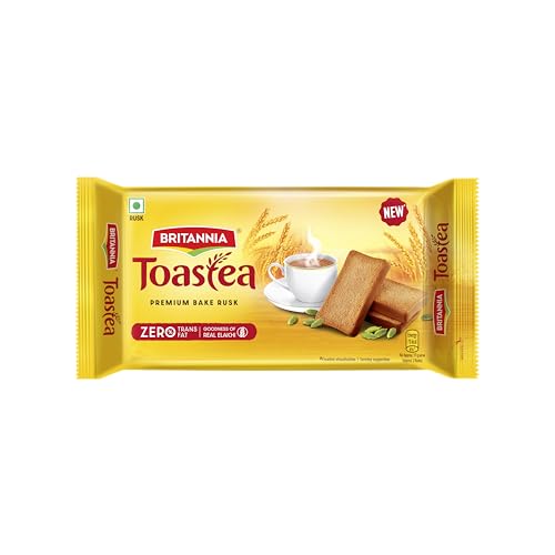 Image of Britannia Toastea Premium Bake Rusk 250g or 250g+50g (Weight May Vary)
